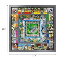 WS Game Company Monopoly World Silver Edition by Charles Fazzino Multicolor