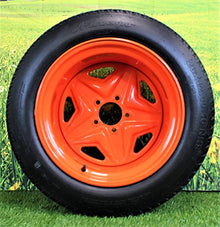 Antego 26x12.00-16 Lawn Mower Tire & Wheel Assembly, 1 Pack