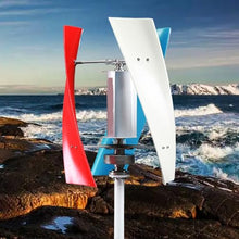 3000W Vertical Wind Turbine Portable Wind Power Generator Kit, Wind Generators for Home Use 12V/24V 48V Turbine Generator Home,24v