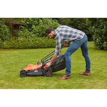 BLACK+DECKER Wired Trimmer - 6 adjustable heights, orange, BEMW481BH-QS