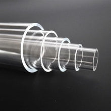 EVANEM Length 500mm High Transparent Acrylic Pipe, for DIY Projects PMMA Round Tube(76x80x500mm)