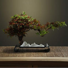 YXIANG56Q Fake Plants Creative Office Ornaments new Weathered Wood Welcoming Guest Room Study Hall Corridor Ornament Bonsai Gift Crafts Bonsai Tree(B)