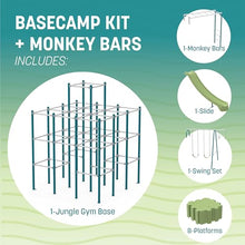 Activplay Modular Jungle Gym Set for Kids Outdoor Playset with Swing, Slide, Monkey Bars