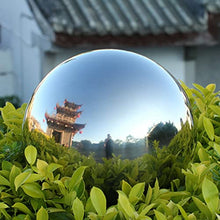 LXLIGHTS RT-OSXE Reflective Garden Gazing Balls, Reflection Beautiful View Christmas Decorations Ball, 1mm Thick Stainless Steel Garden Seamless Hollow Polished Ornaments Sphere, 20 Sizes