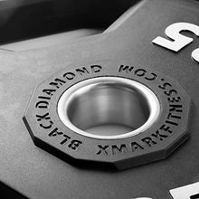 XMark Black Diamond 345 lb Set Olympic Weight Plates