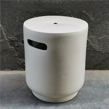 LINKIO Garden Stool Chinese Matte Ceramic Drum Stool Openwork Sitting Stool Home Living Room Soft Furnishing Drum Pier Decorative Stool Porcelain Stool Round Stool Ottomans