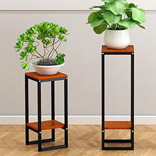 iumLeap Plant Stand Metal Frame Flower Rack Plant Stand Flower Stand Floor Corner Pot Rack Shelf Yard Garden Patio Balcony