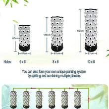 ZXSYYDS Vertical Hydroponic Indoor Growing System, Hydroponic Tower Growing Sytem, Garden Tower Hydroponic Growing Kit for Indoor Gardening, Fruits and Vegetables,10floors