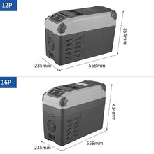 AWMGPDDBTO Mini Fridge 12L/16L Portable Car Fridge