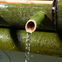 GenSDH Handmade Bamboo Fountain Kit with Pump, Zen Feng Shui Water Feature, Freestanding Outdoor Garden Decor, Circulating Waterfall Ornament, for Patio, Pond, Balcony, Fish Tan,37.4in(95cm)