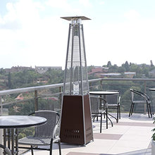 EMMA + OLIVER Bronze 7.5 Foot Round Patio Heater