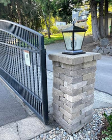Hinkley Trellis Collection Four Light Outdoor Post Top/Pier Mount Regency Bronze