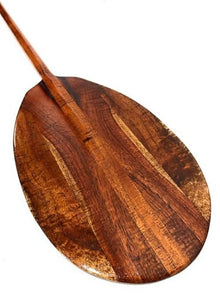 Tikimaster Premium Burl Curls Hawaiian Koa Paddle 60 in