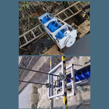 OLONETO Archimedes Spiral Hydraulic Generator 1500W High-Power Portable Water Turbine Generator Efficient Low-Head Clean Energy System With Magnetic Levitation Core