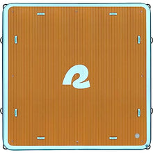 Retrospec Weekender Dock XL Inflatable Platform Atlantic Blue