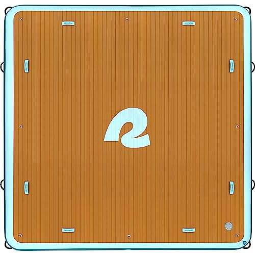 Retrospec Weekender Dock XL Inflatable Platform Atlantic Blue