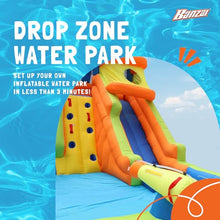 BANZAI Drop Zone Inflatable Water Park Multi