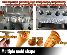 TXMACHINE 4 cone maker machine commercial pizza cone machine Handheld Pizza Making Machines for pizza shop with pizza oven,Display Cabinet (spiral cone machine, 110V/60HZ)