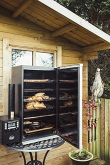 Bradley Smoker BTDS76P 4-Rack Outdoor Natural Draft Digital Vertical Smoker