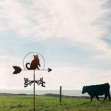 Animals Weather Vane Farm Scene Vintage Weathervane Hollow-Carved Design Wind Direction Indicator Practical Professionnel Measuring Tool Easy to Assemble A 35X50CM (B 35X50CM) (D 35X50CM)