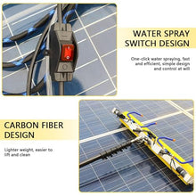 Solar Panel Cleaning Brush with 100cm Roller Brush and 4 8m Telescopic Pole Super Cleaning Power for Outdoor Washing