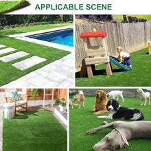 Petgrow Realistic Synthetic Artificial Grass Turf 0.8inch Green