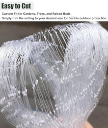 Reusable Garden Bird Netting Mesh, UV Resistant Protective Net