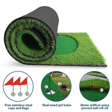 BOBURN Golf Putting Green Mat 5x10FT Green
