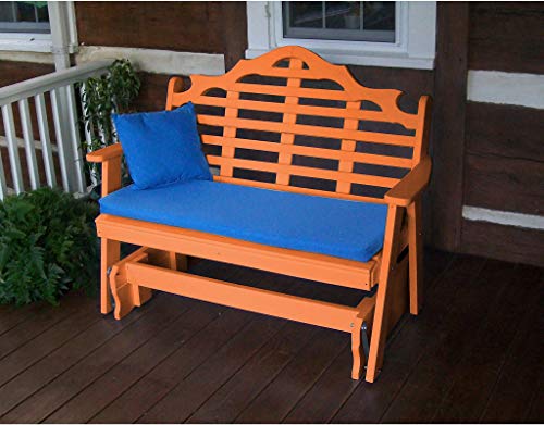 A&L Furniture Company Marlboro Recycled Plastic 4ft Glider Chair - Lead TIME to Ship 4 Weeks