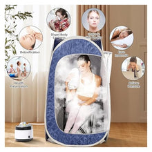 POGHDBXA Sauna Accessories, Portable Steam Sauna Full Body Personal Home Spa Foldable Saunas Tent(3L Machine)