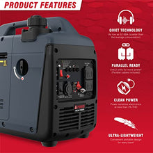 A-iPower 1500W Quiet Inverter Generator Gas Powered Small Ultra Lightweight