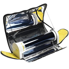 Hiedmeil Portable BBQ Grill Solar Cooker,Stove Solar Oven,Solar Cooker for Outdoor Cooking with 4.5L Large Capacity with Thermometer, for Camping Hiking and Family Party