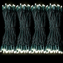 LAMPHOME 1200LED (24pk of 50L) String Lights, LED Christmas Lights, 6" SPACING,Green Wire, White