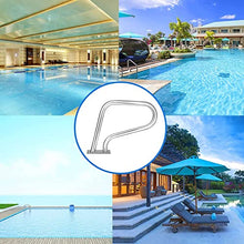 Pool Hand Rail Pool Rail Pool Railing Pool Handrails Easy Mount Hand Rail Swimming Pool Railing Handrails for Inground Pool/Thick 1.2Mm (Handrail)