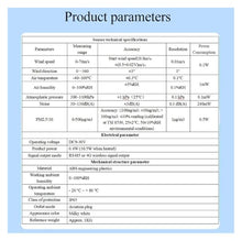 Mechanivis VWS007AG 5V Farm Weather Station Air Sensor Sound Level Sensor Ultrasonic Wind Sensor Environmental