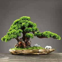 YXIANG56Q Fake Plants Simulation Plant Landscaping Living Room Entryway Office Decorations Greenery Potted Plants Artificial Bonsai Ornaments Bonsai Tree