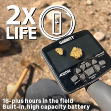 Garrett Axiom - Made in the USA - Pro Gold Metal Detector with 13"x11" DD Coil, 11"x7" Mono Coil, Wireless Headphones, Battery Booster, and Travel Pack