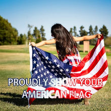 15x25 FT Giant Large American Flag for Outside, Best Embroidered Stars And Sewn Stripes, 420D Heavy Duty Polyester, Suitable For Outdoor High Winds Areas (American flag 15x25 FT)