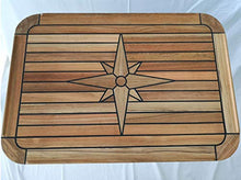 JZ Teak Table Top with Nautic Star Soft Corners 6 Sizes Marine Boat RV Caravan (TTR50120)