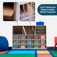Children's Factory Angeles Value Line Kids Classroom Organizer Wooden