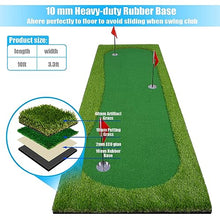 BOBURN Golf Putting Green Mat 3.3x10ft