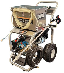 Typhoon Sandblaster + Pressure Washer Combo I Dustless, Water Based, Portable Sandblasting I Remove Rust, Paint, Graffiti, Oil I 4000 PSI I Abrasive, Media, Sand Blaster I Patented