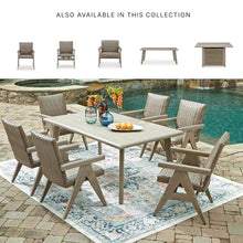 Signature Design by Ashley Haven Retreat Outdoor Arm Chair (Set of 2), All-Weather Resin Wicker, Rust-Resistant Aluminum Frame & Quick-Dry Foam Cushion, Casual Patio Dining Seating, Beige/Brown