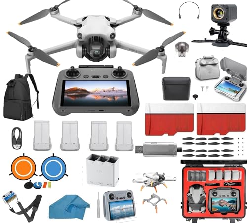 Koozam DJI Mini 4 Pro Drone Mega Battery Bundle Kit Mini 4 Pro