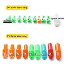 Hand-Push Roller Seeding, Precision Garden Seed Planter Spreader, Double-Column Planting Design, Double-Column Planting Design, with Adjustable Planting Depth,for Small Gardens(Double 12-Hole)
