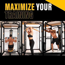 Powertec Workbench Power Rack Black 1000 lbs Max Load