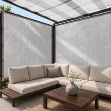 95% Aluminum Shade Cloth Reflective Sun Shade, Heat Blocker for Greenhouses, Cars, Pets, RVs, Outdoor Camping, Breathable and Foldable – Includes Cable Ties, Spring Hooks, and Ropes(31x34 FT)