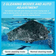 MZGYYD Cordless Pool Cleaner Robot, Working Time: 5 Hours, with Obstacle Sensing,for Cleaning Courtyard Pools Fallen Leaves