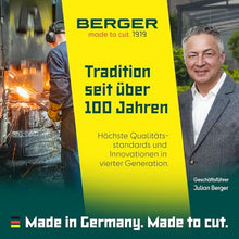 Berger ArboRapid pruning saw set with compact two-parts ArboRapid telescopic pole and ArboRapid pole saw 33 cm including saw sheath