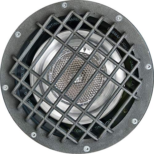Dabmar Lighting FG4200-GRL Fiberglass PAR38 120V with Grill, Bronze Finish